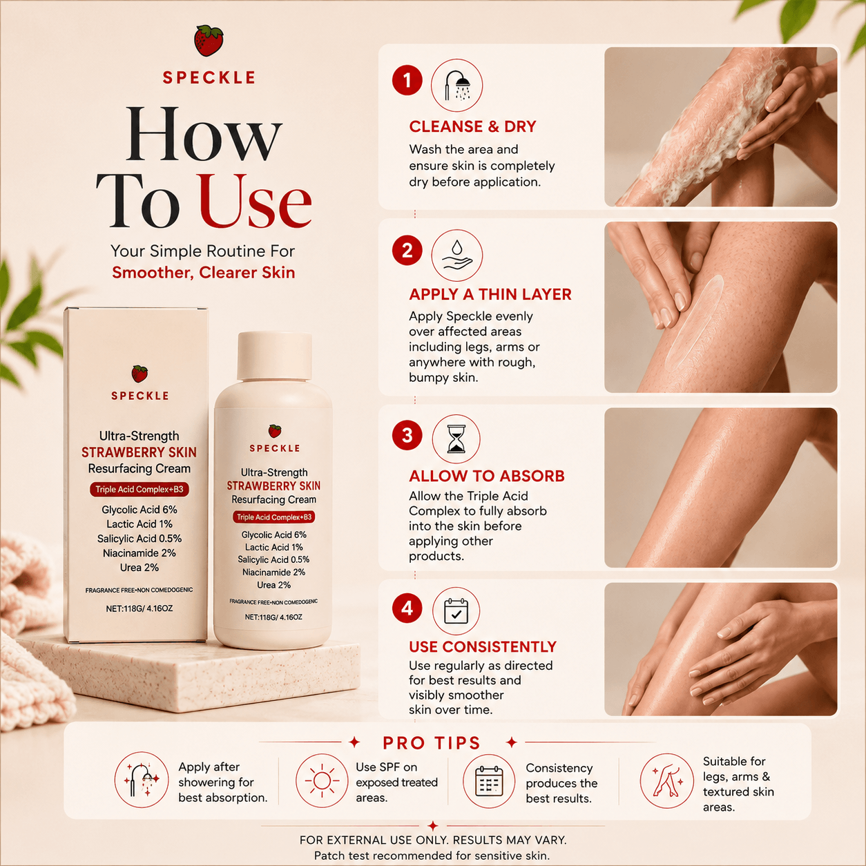 Speckle™ Advanced Triple Acid Resurfacing Complex